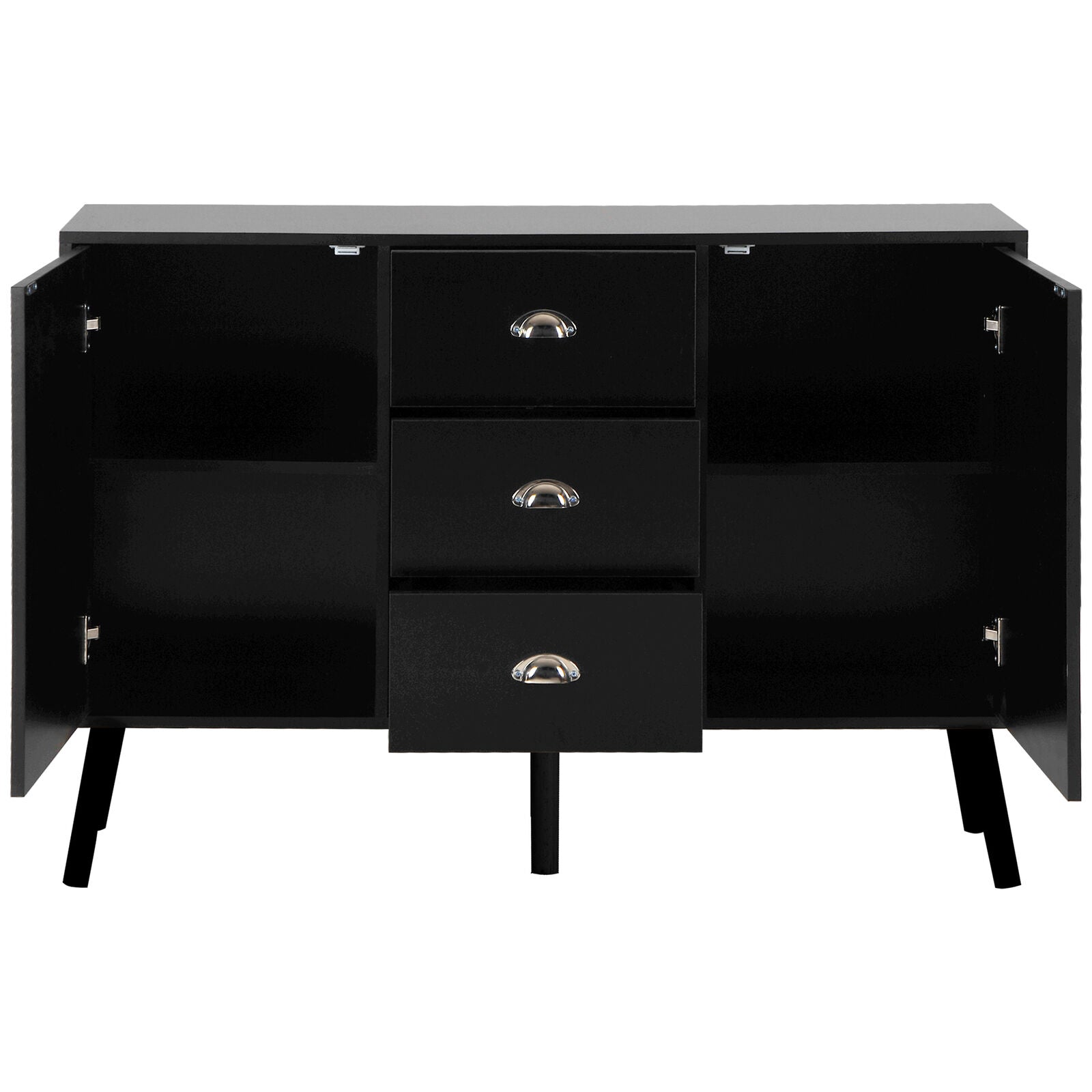 MDF Sideboard Cabinet Cupboard Unit Storage Cabinet Buffet Organiser Furniture