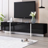 TV Stand Cabinet Unit Modern High Gloss 190cm with 3 doors and 2 drawers HT