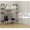 3/4/5/6 Tiers Door Side Shoes Cabinet Rack Storage Shelf Organizer Stand Holders