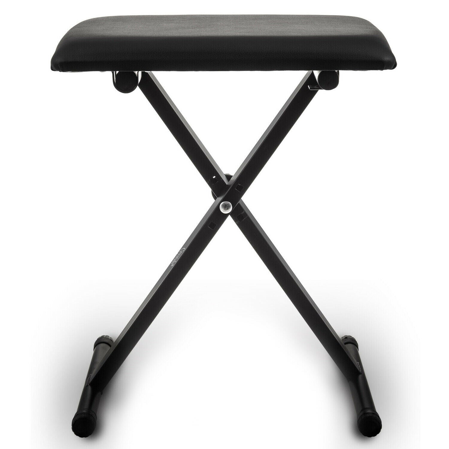 HEIGHT ADJUSTABLE RECTANGULAR FRAME FULL SIZE MUSIC PIANO KEYBOARD STAND & CHAIR