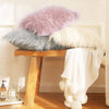 45x45cm Home Decoration Soft Fur Fluffy Sofa Pillow Case Plush Cushion Cover