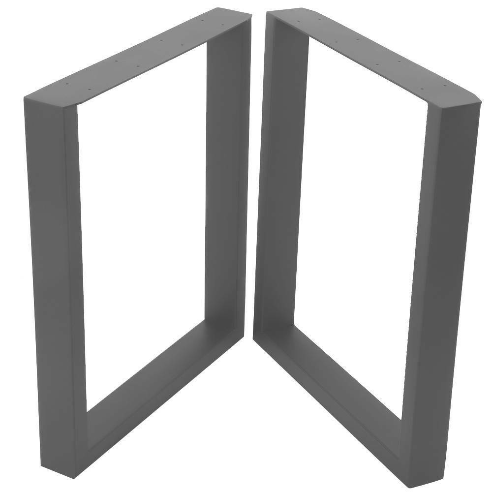 2x Table Legs Industrial Metal Steel for Bench/Coffee Table/Side Table Support