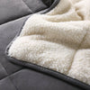 SHERPA FLEECE WEIGHTED BLANKET PLUSH VELVET SOFT WARM SENSORY ANXIETY AUTISM