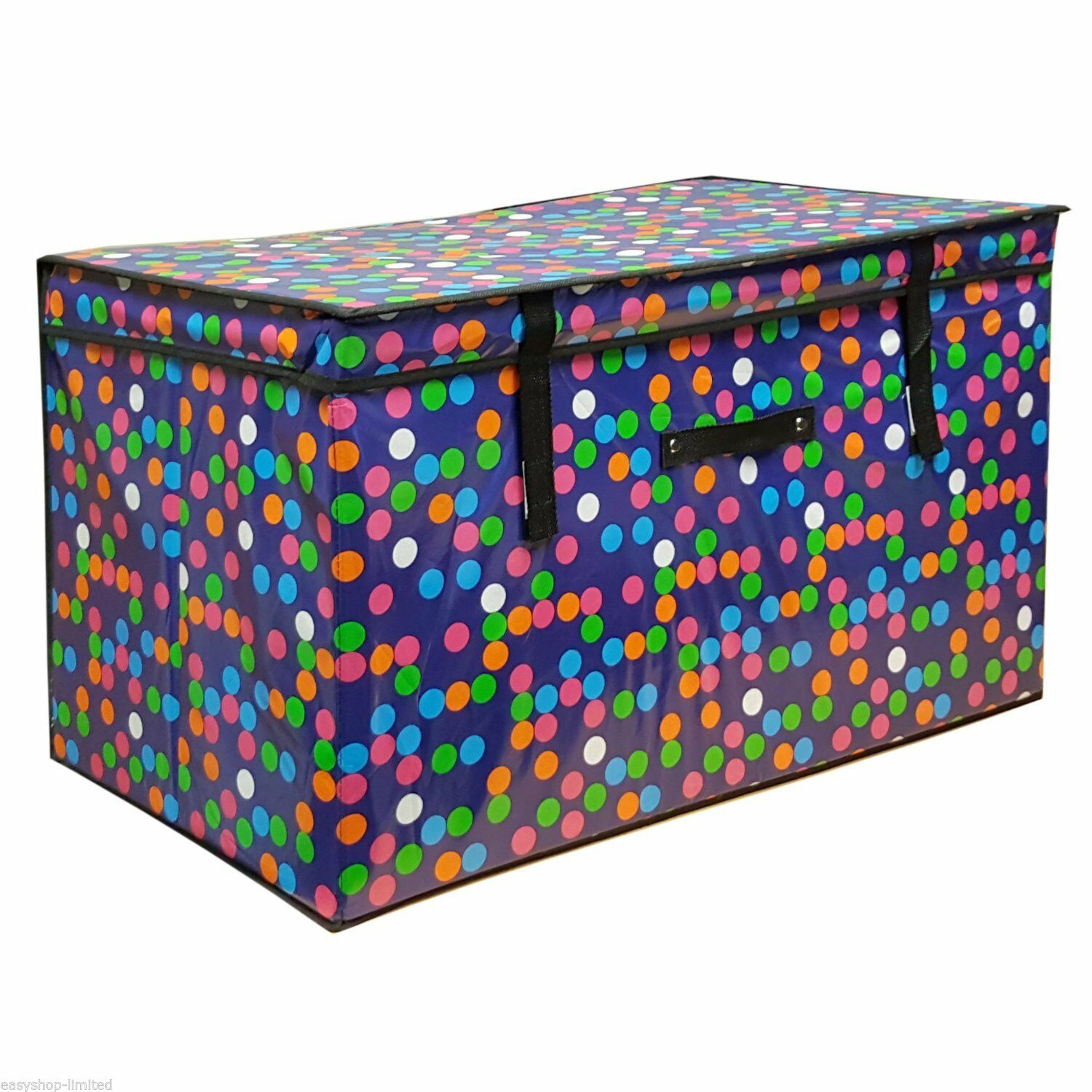 LARGE TOY BOX KIDS BOYS GIRLS STORAGE SEAT STOOL BOOKS CLOTHES CHEST CHILDREN