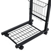 Adjustable Sofa Side End Coffee Table With Wheels C-Shaped Laptop Notebook Desk
