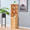 3 Shelf 1 Drawer Slim Corner Cabinet Cupboard Storage Table Bathroom/Living Room