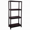 4/5 TIER PLASTIC SHELVING UNIT STORAGE RACKING SHELVES GARAGE WAREHOUSE SHED