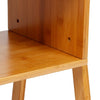2 X Bedside Table Cabinet Side End Nightstand Storage Bedroom Furniture Bamboo