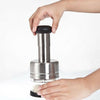 Manual Hand Press Garlic Onion Vegetable Food Chopper Cutter Processor Dicer uk