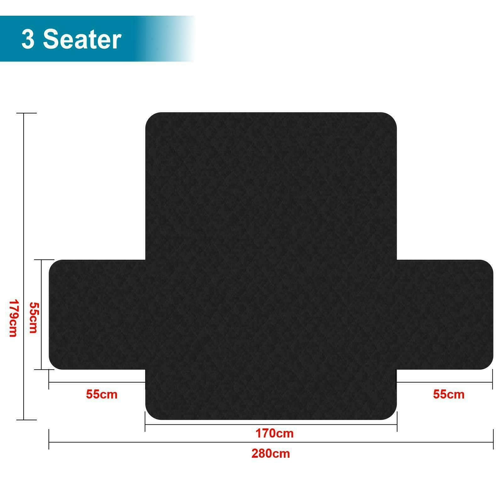 Sofa Covers Quilted Throw Washable Anti Slip Cover Couch Furniture Protector Pet