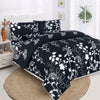 Multicoloured Printed Duvet Set Quilt Cover Bedding Set Single Double King Size