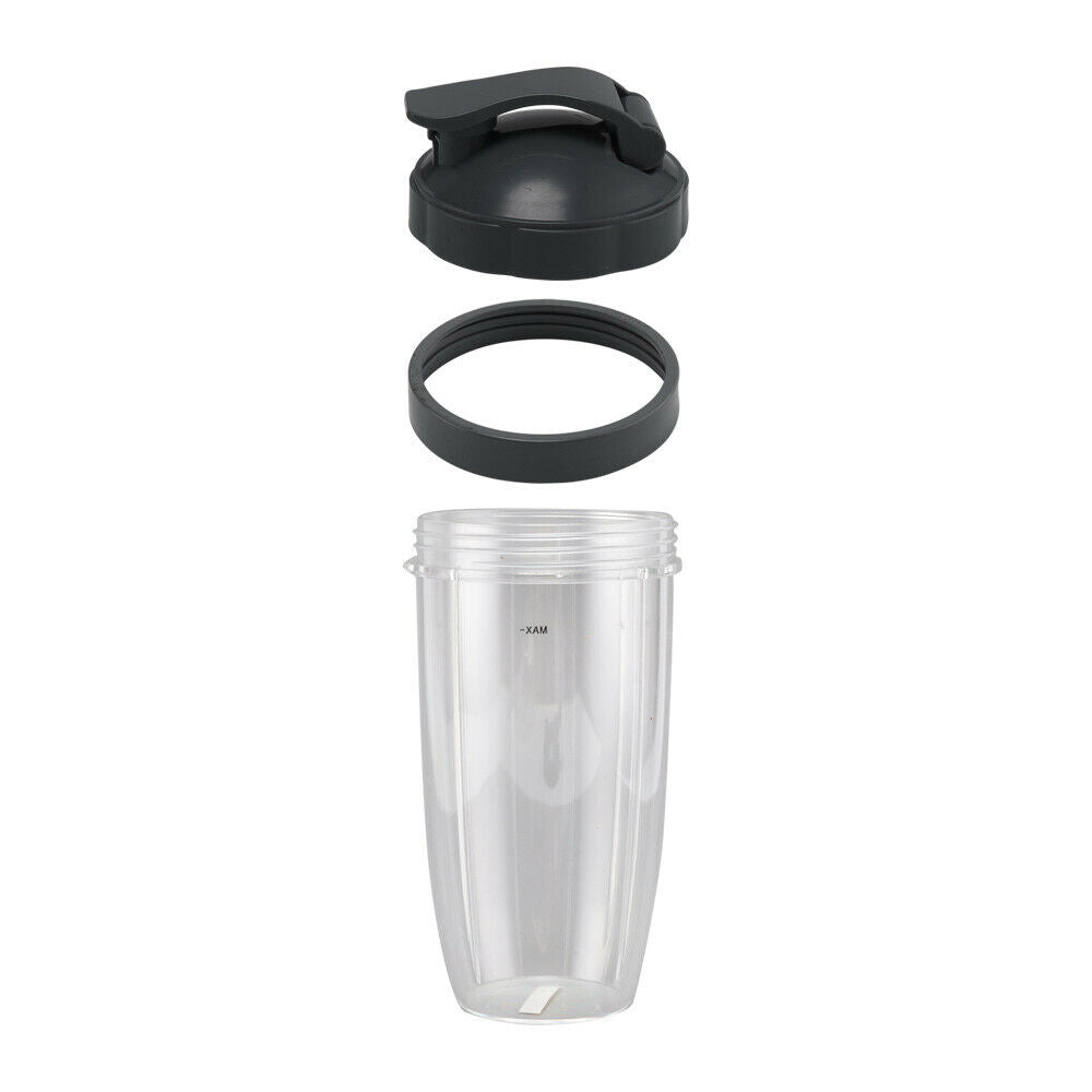 3 in 1 Replacement LARGE 32 OZ Tall Cup Spare Parts FOR Nutribullet 600W/900W