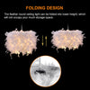 Feather Light Shade Ceiling Pendant Living Bedroom Nordic Style Lampshade Morden