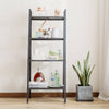 Retro Ladder Book Shelf 4 Tier Metal Storage Racks Florist Display Shelving Unit