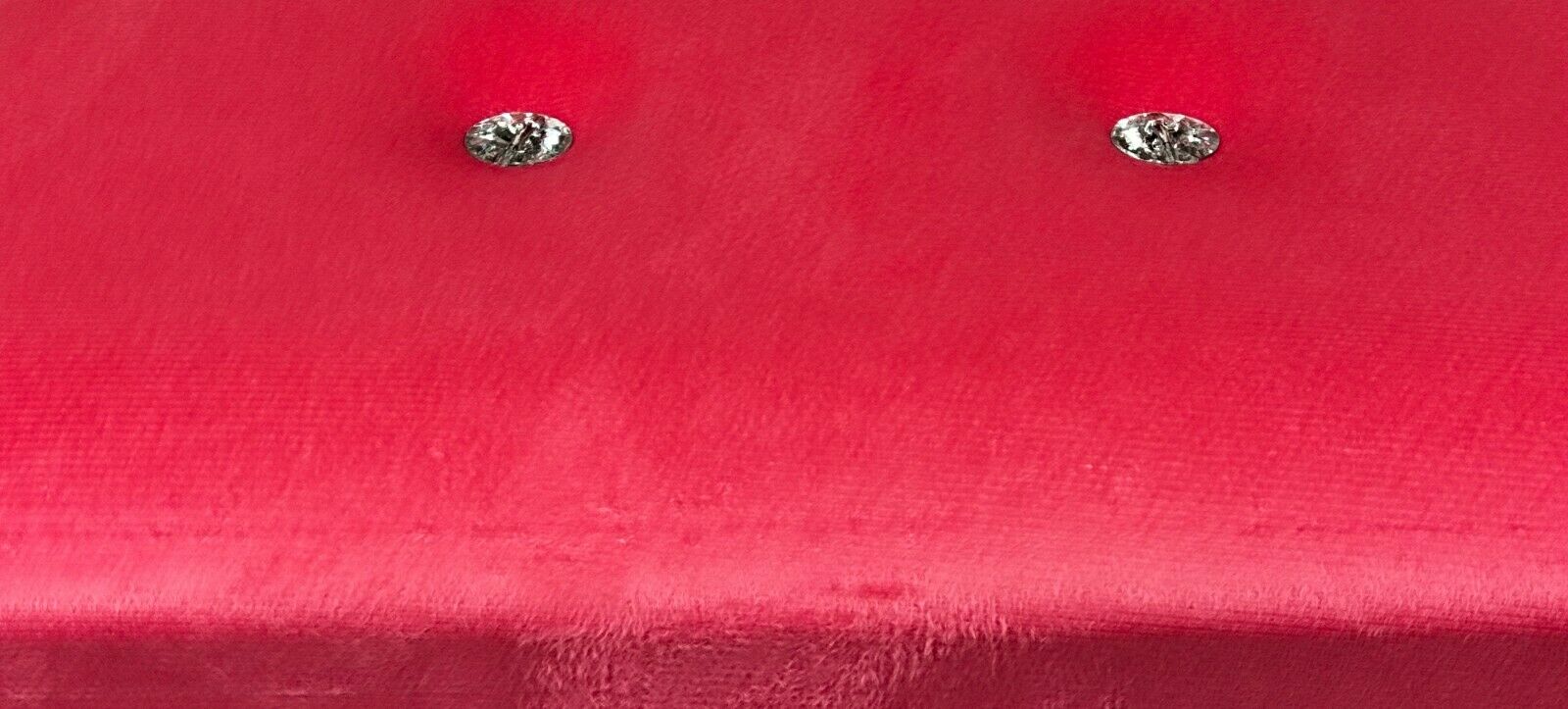 Soft Velvet Diamante Ottoman Folding Storage Box Footstool Seat new colour
