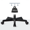 Adjustable Office Chair Back Support Swivel Lift Chair Computer Desk Task Chairs