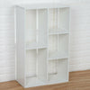 Shelving Home Office Book Shelf 5 Cube Storage Bookcase Display Wood Furniture
