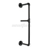 Industrial Floating Shelves Pipe Shelf DIY Rustic Steampunk Shelving Brackets UK