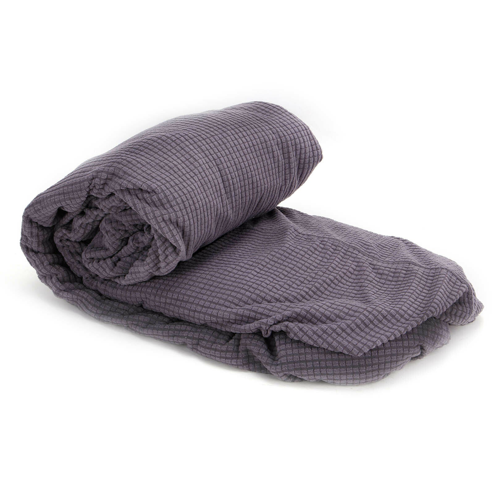 1-3 Seater Sofa Settee Covers Couch Slipcovers Stretch Elastic Fabric GreyUK