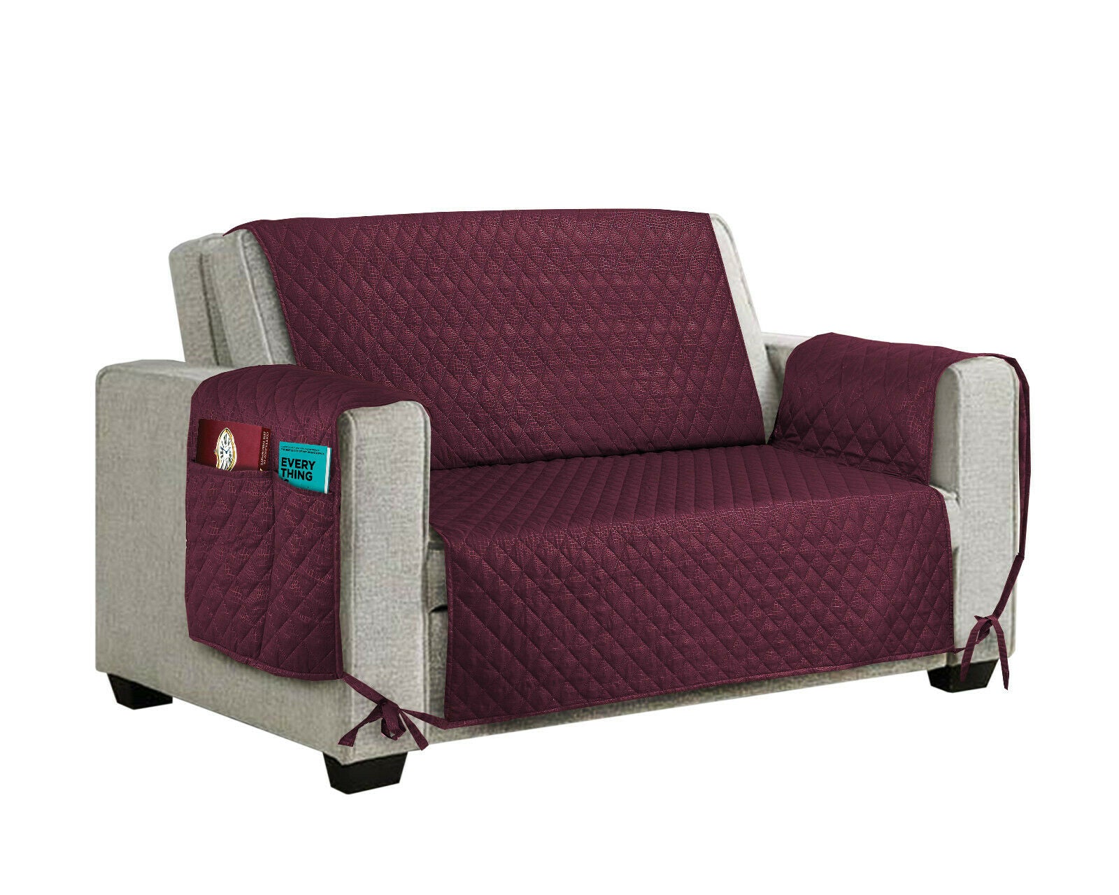 Sofa Cover Quilted Throw Washable Pet Furniture Protector Couch 1/2/3 Settee