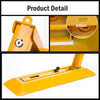 HEAVY DUTY FOLDING AUTO PARKING BARRIER BOLLARD SECURITY CAR PARK POST LOCK SET