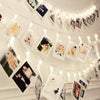 30 LED Hanging Picture Photo Peg Clip Fairy String Lights Party Bedroom Decor