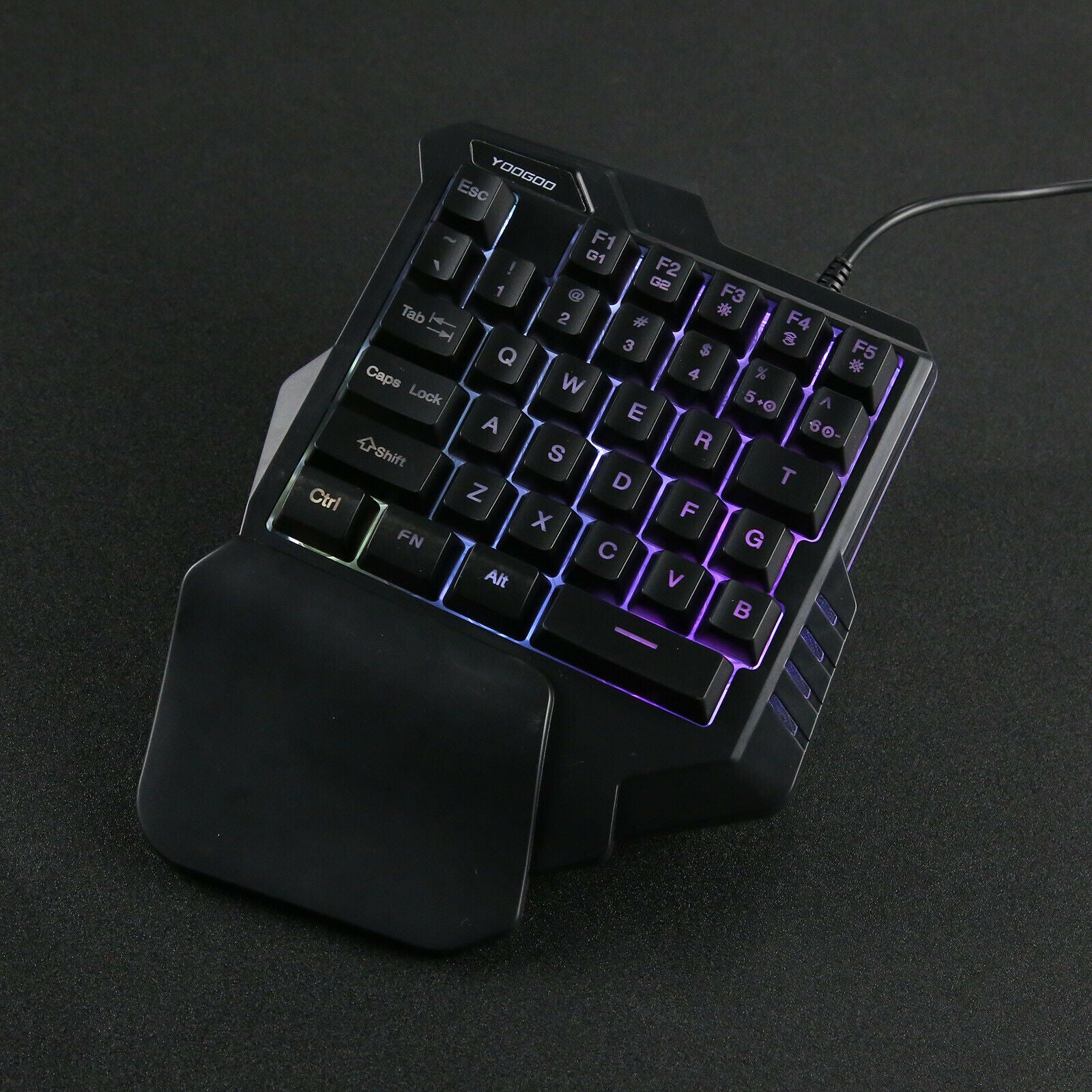 One-Handed Mechanical Keyboard Left Hand Game Keypad for Game LOL/PUBG/ Fortnite