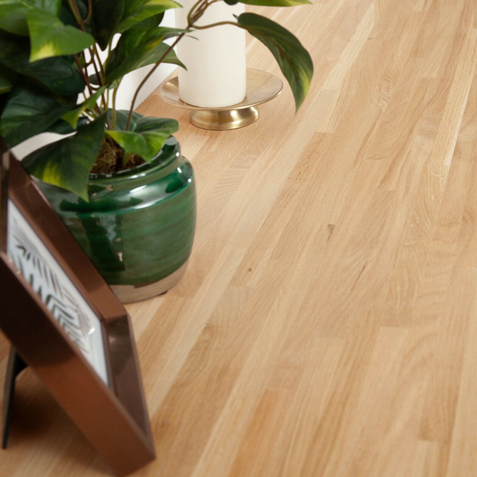 Solid Oak Kitchen Wood Worktops 2M 3M 4M & Breakfast Bars, Solid Wooden Worktop
