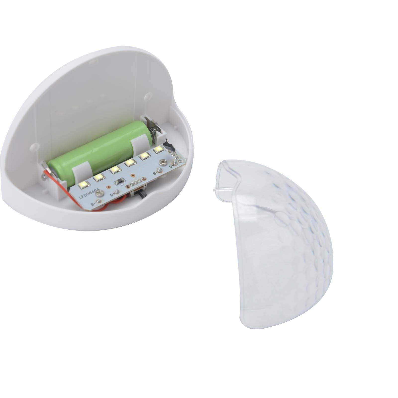 8x SUPER BRIGHT SOLAR POWERED DOOR FENCE WALL LIGHTS LED OUTDOOR GARDEN LIGHTING