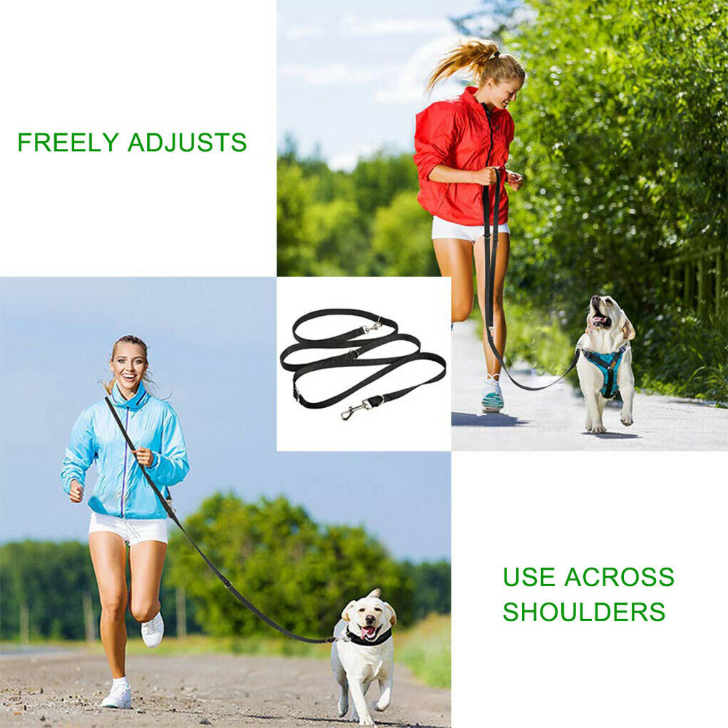 2m Two Way Dog Lead/Leash Splitter Strong Nylon Rope Twin/Double Walk Webbing UK