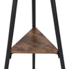Tall Coat Stand 9 Hooks Clothes Storage Shelves Hat Freestanding Hallway Bedroom