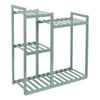 Thicken Bamboo Plant Stand Strong 5 Tier Flower Display Rack Holder Home Garden