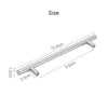 Handy 20 Brushed Steel T Bar Handles Kitchen Cabinet Door Cupboard Drawer Handle