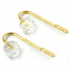 2X Metal Crystal Curtain Holdback Wall Tie Backs Hook Hanger Holder Home Decor