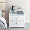Bedside Tables NightStand Cabinet Chest Storage With Lock key 2/3 Drawer Bedroom