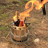 Outdoor Portable Wood Burning Stove Stainless steel Stove Party UK
