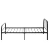 Single Metal Bed Frame 3ft Single Bedstead Bedroom Furniture for Adults Kids
