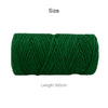 3*100M Green garden rope Decking Cord Garden Boat Sash Camping garden Decking