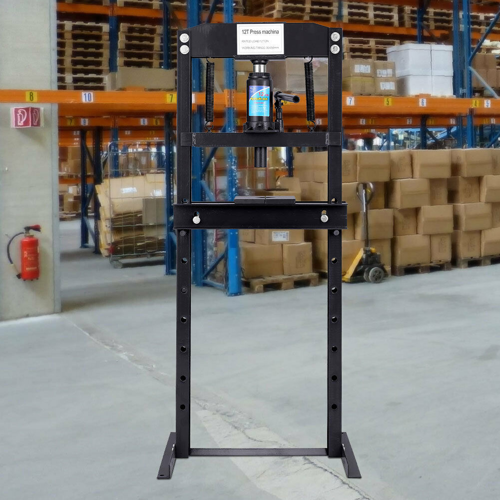 12T 12 Ton Tonne Hydraulic Press Workshop Garage Bearing Industrial Equipment UK