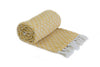Casablanca Throw 100% Recycled Cotton, Sofa Chair Bed Throw Blanket 4 colours