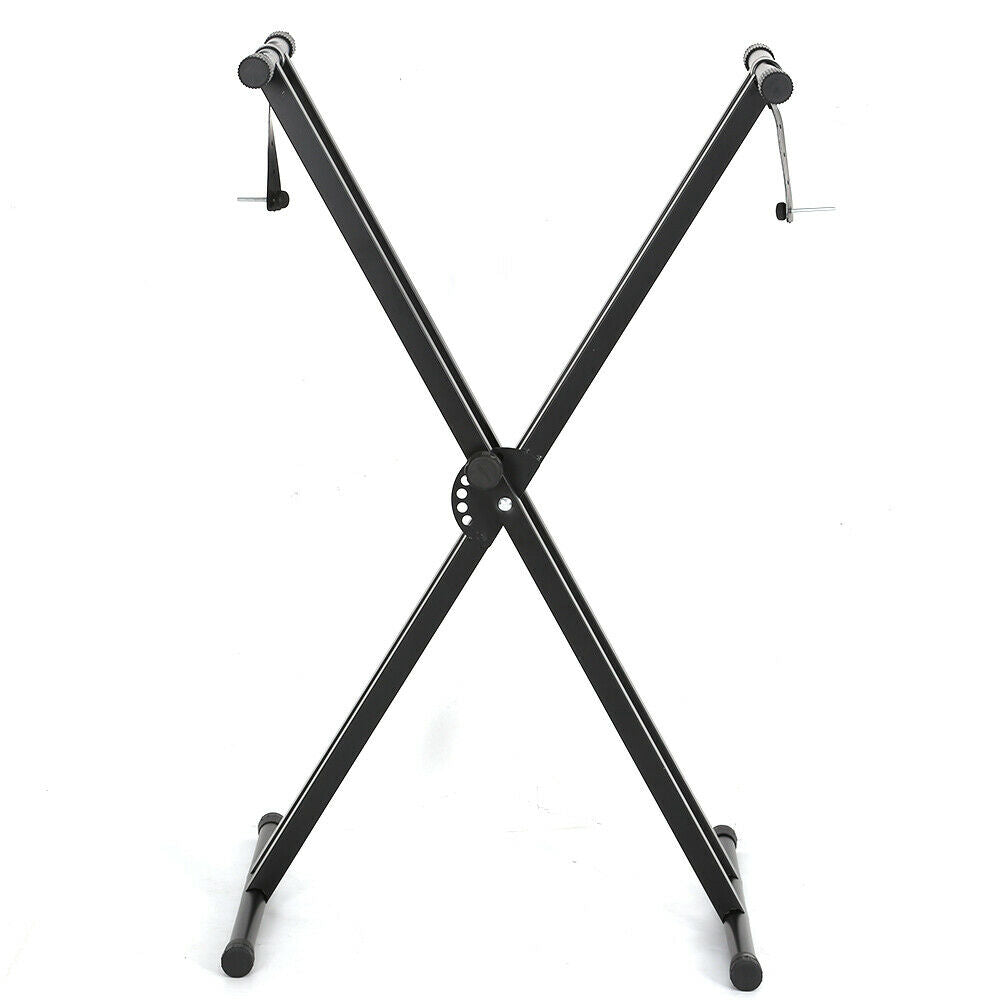 Electronic Piano X Double Stand Music Keyboard Standard Rack Adjustables Metal