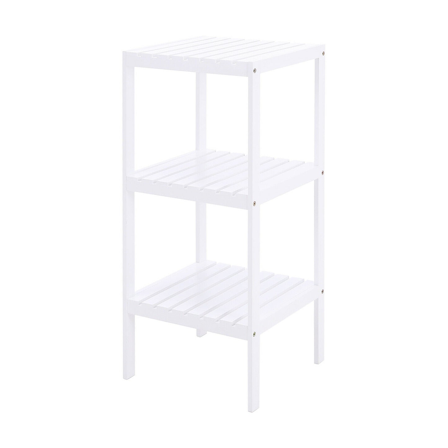 3 Tier Wooden Storage Shelves Hallway Corner Display Plant Stand Organiser Shelf