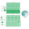 637xGlow In The Dark Stars Wall Stickers Kids Ceiling Bedroom Nursery Room Decor