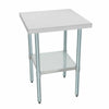 2x2FT Stainless Steel Work Bench Commercial Catering Table Kitchen WorkTop Prep