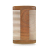Gents Mens Boar Bristle Shaving Moustache Beard Brush And Comb Set Kit Wooden