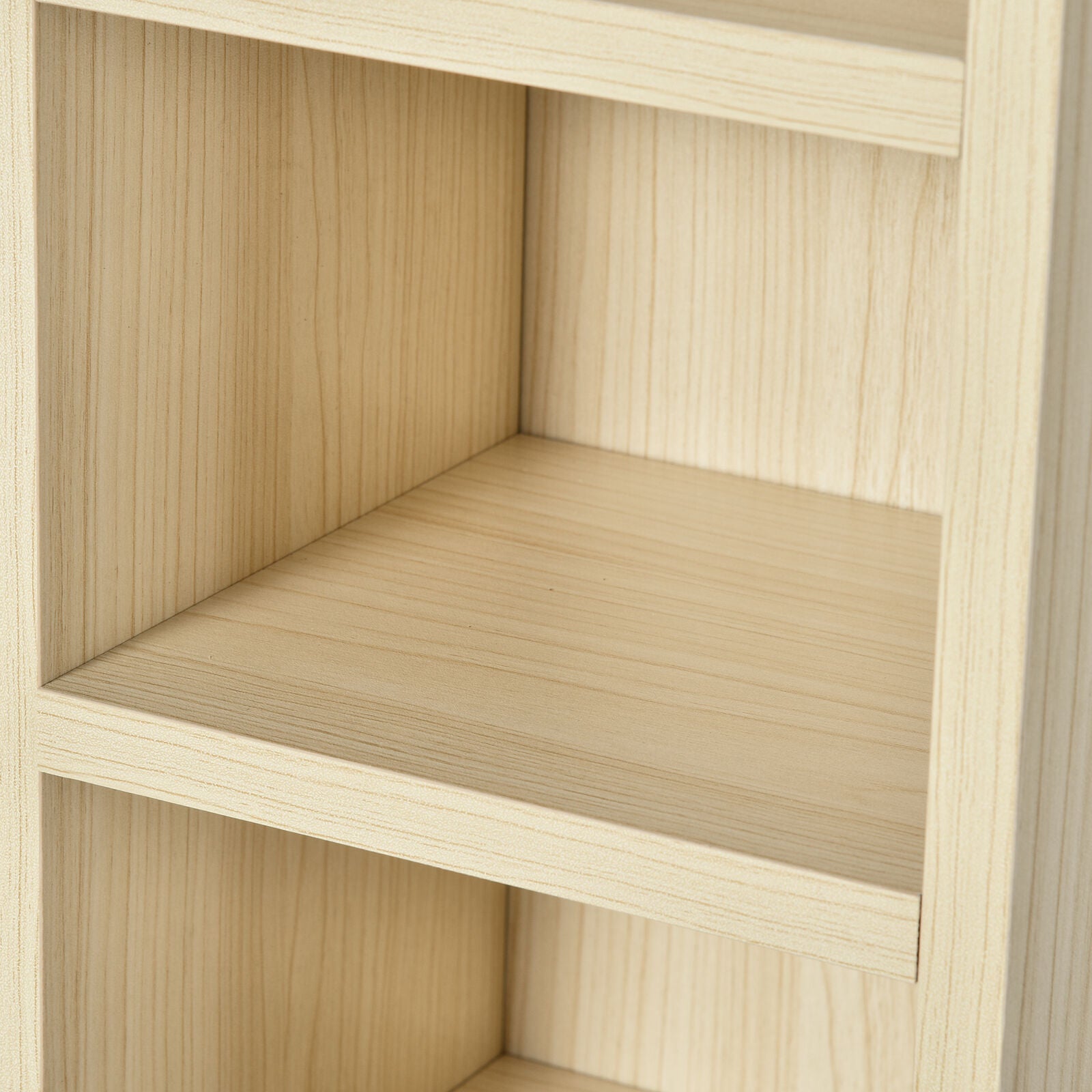 Media Storage Cabinet CD Shelf Organizer Tower Rack