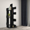 Industrial Wooden Bookcase Book Shelf Storage Display Shelving Unit Home Office