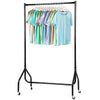 3 4 5 6 FT Heavy Duty Clothes Garment Rail Home Shop Hanging Display Rack Stand