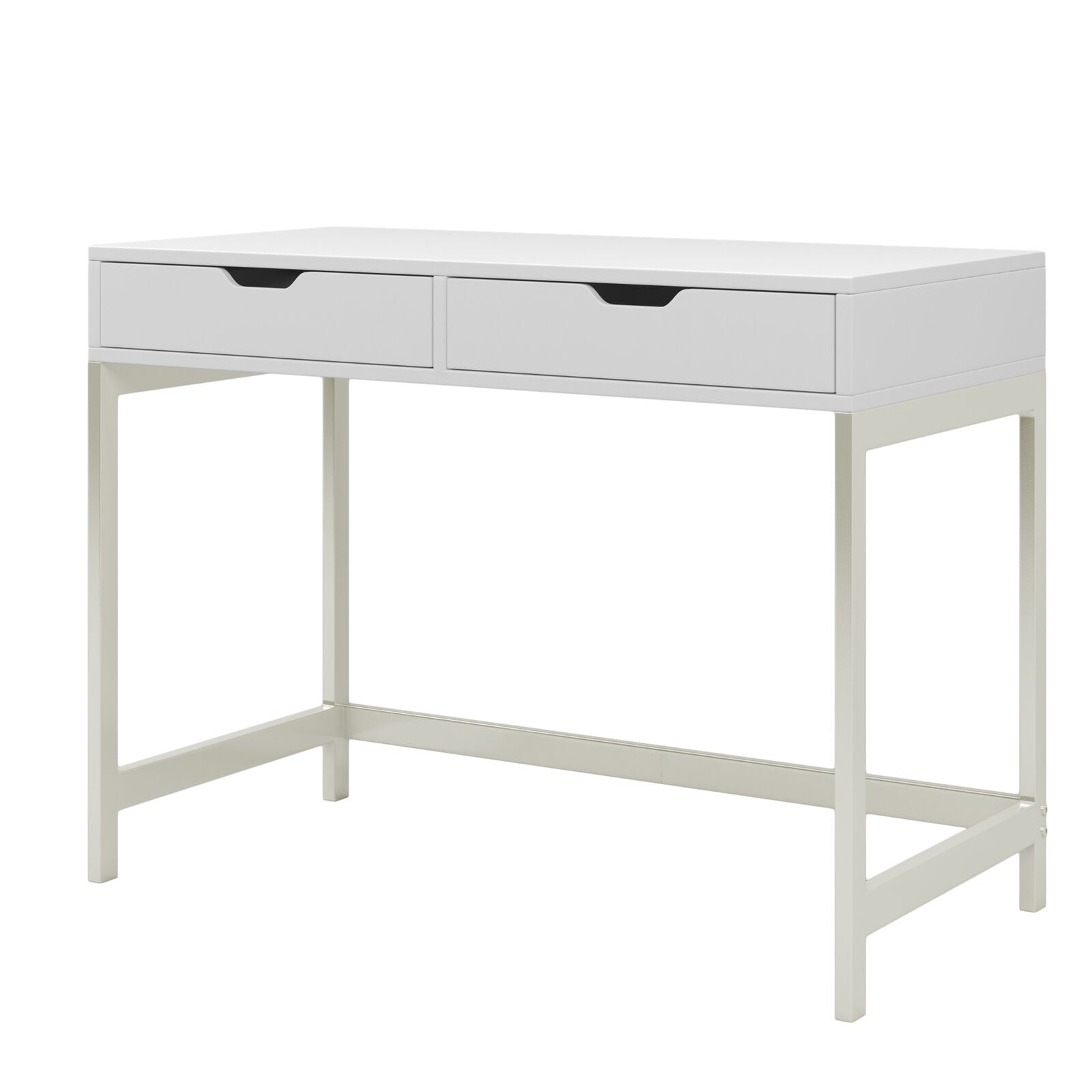 Computer Desk Dressing Table with 2 Drawers Work Table Home Office Bedroom Chic