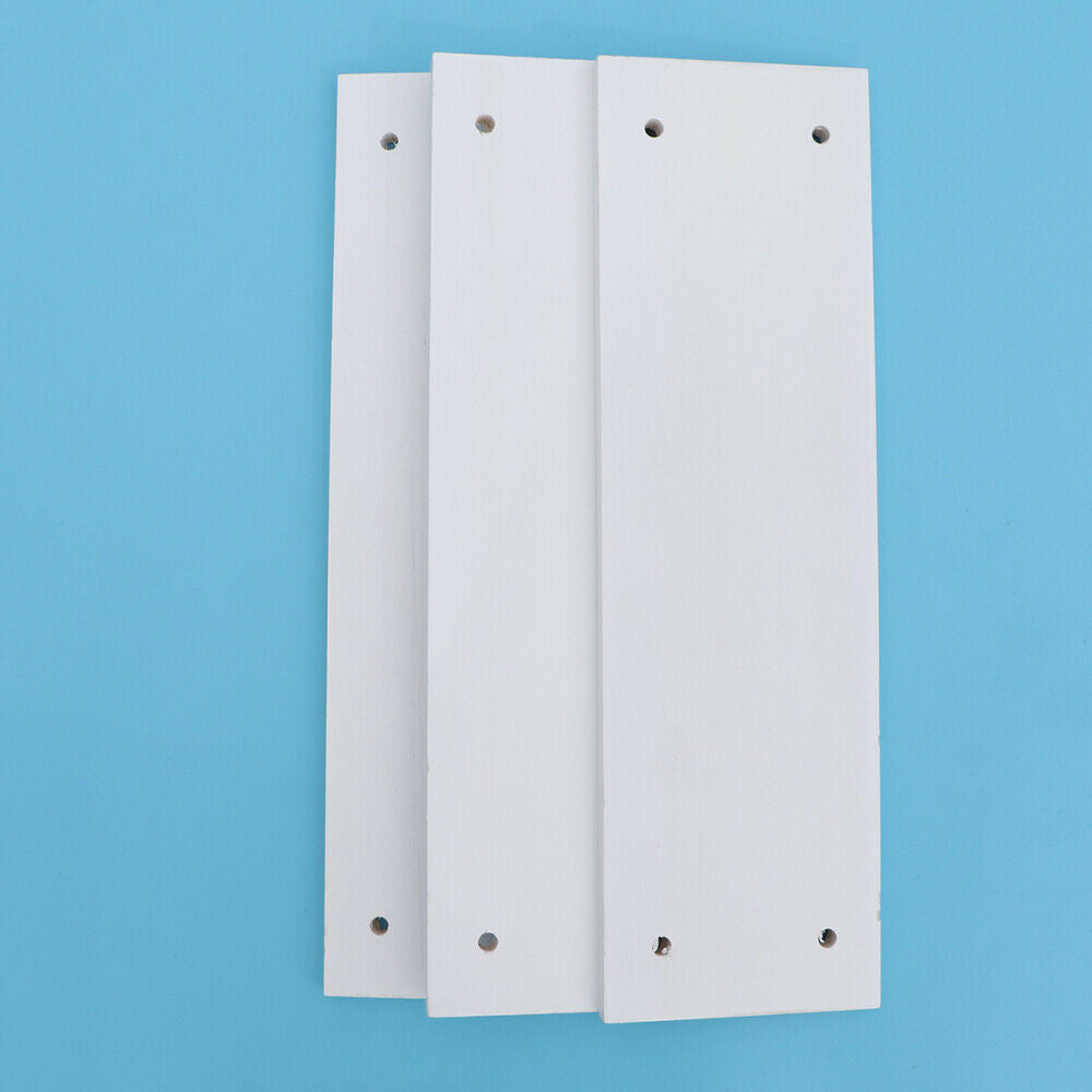 3 Tiers Rustic Wooden Wall Hanging Rope Shelf Mounted Floating Storage Unit Home